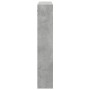 Armario de pared madera ingeniería gris hormigón 80x15x80 cm en Estanterías | Comprar online en Foru.es