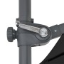 Sombrilla de jardín con base portátil gris antracita de vidaXL, Sombrillas - Ref: Foro24-276337, Precio: 174,82 €, Descuento: %