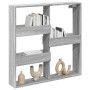 Armario de pared madera de ingeniería gris Sonoma 80x15x80 cm en Estanterías | Comprar online en Foru.es