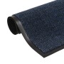 Alfombras de entrada rectangulares de nudo 2 uds azul 40x60 cm de vidaXL, Felpudos - Ref: Foro24-3051604, Precio: 19,05 €, De...