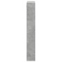Armario de pared madera ingeniería gris hormigón 50x15x100 cm en Estanterías | Comprar online en Foru.es