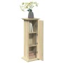 Pedestal expositor con almacenaje roble Sonoma 31x30x90 cm en Soportes para macetas | Comprar online en Foru.es