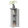 Pedestal expositor con almacenaje gris Sonoma 31x30x90 cm en Soportes para macetas | Comprar online en Foru.es