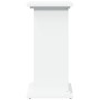 Pedestal expositor con almacenaje madera blanco 31x30x60 cm en Soportes para macetas | Comprar online en Foru.es