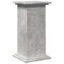 Pedestal expositor con almacenaje gris hormigón 31x30x60 cm en Soportes para macetas | Comprar online en Foru.es