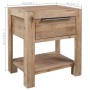 Mesitas de noche con cajones madera acacia maciza 40x30x48 cm de vidaXL, Mesitas de noche - Ref: Foro24-3057529, Precio: 126,...