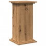Pedestal expositor con almacenaje roble artisan 31x30x60 cm en Soportes para macetas | Comprar online en Foru.es