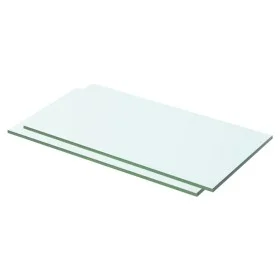 Estantes 2 unidades panel de vidrio transparente 50x20 cm de vidaXL, Estantes y estanterías - Ref: Foro24-3051559, Precio: 27...