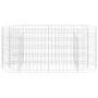 Arriate de gaviones de hierro galvanizado 120x50x50 cm de vidaXL, Maceteros y jardineras - Ref: Foro24-152024, Precio: 59,02 ...