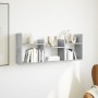 Mueble de pared madera ingeniería gris hormigón 100x18x40 cm en Estanterías | Comprar online en Foru.es