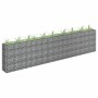 Arriate de gaviones de acero galvanizado 360x30x90 cm en Macetas y jardineras | Comprar online en Foru.es