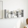 Armario de pared madera de ingeniería gris Sonoma 100x18x40 cm en Estanterías | Comprar online en Foru.es