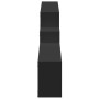 Armario de pared madera de ingeniería negro 158x18x53 cm en Estanterías | Comprar online en Foru.es