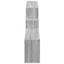 Armario de pared madera de ingeniería gris Sonoma 158x18x53 cm en Estanterías | Comprar online en Foru.es