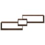 Armario de pared madera de ingeniería marrón roble 158x18x53 cm en Estanterías | Comprar online en Foru.es