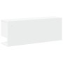 Armario de pared madera de ingeniería blanco 80x20x30 cm en Estanterías | Comprar online en Foru.es