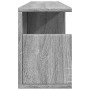 Armario de pared madera de ingeniería gris Sonoma 80x20x30 cm en Estanterías | Comprar online en Foru.es