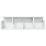 Armario de pared madera de ingeniería blanco 100x20x30 cm en Estanterías | Comprar online en Foru.es