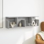 Armario de pared madera de ingeniería gris Sonoma 100x20x30 cm en Estanterías | Comprar online en Foru.es