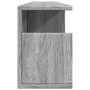 Armario de pared madera de ingeniería gris Sonoma 100x20x30 cm en Estanterías | Comprar online en Foru.es