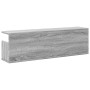Armario de pared madera de ingeniería gris Sonoma 100x20x30 cm en Estanterías | Comprar online en Foru.es