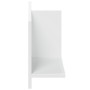 Armario de pared madera de ingeniería blanco 70x16,5x30 cm en Estanterías | Comprar online en Foru.es