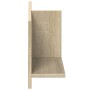Armario de pared madera ingeniería roble sonoma 70x16,5x30 cm en Estanterías | Comprar online en Foru.es