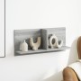 Armario de pared madera de ingeniería gris Sonoma 70x16,5x30 cm en Estanterías | Comprar online en Foru.es