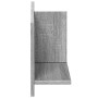 Armario de pared madera de ingeniería gris Sonoma 70x16,5x30 cm en Estanterías | Comprar online en Foru.es