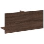 Mueble de pared madera de ingeniería marrón roble 70x16,5x30 cm en Estanterías | Comprar online en Foru.es