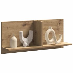 Armario pared madera ingeniería roble artesanal 70x16,5x30 cm en Estanterías | Comprar online en Foru.es