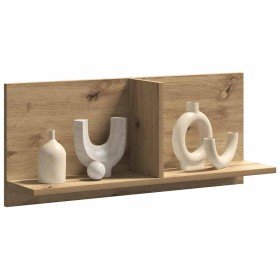 Armario pared madera ingeniería roble artesanal 70x16,5x30 cm en Estanterías | Comprar online en Foru.es