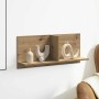 Armario pared madera ingeniería roble artesanal 70x16,5x30 cm en Estanterías | Comprar online en Foru.es