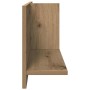 Armario pared madera ingeniería roble artesanal 70x16,5x30 cm en Estanterías | Comprar online en Foru.es