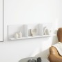 Mueble de pared madera de ingeniería blanco 100x16,5x30 cm en Estanterías | Comprar online en Foru.es