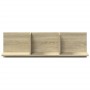 Mueble de pared madera ingeniería roble sonoma 100x16,5x30 cm en Estanterías | Comprar online en Foru.es