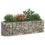 Arriate de gaviones de hierro galvanizado 190x50x50 cm de vidaXL, Maceteros y jardineras - Ref: Foro24-152025, Precio: 73,85 ...