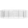 Arriate de gaviones de hierro galvanizado 190x50x50 cm de vidaXL, Maceteros y jardineras - Ref: Foro24-152025, Precio: 73,85 ...