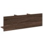 Mueble de pared madera ingeniería marrón roble 100x16,5x30 cm en Estanterías | Comprar online en Foru.es