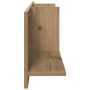 Mueble de pared madera ingeniería roble artisian 100x16,5x30 cm en Estanterías | Comprar online en Foru.es