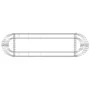 Arriate de gaviones de hierro galvanizado 190x50x50 cm de vidaXL, Maceteros y jardineras - Ref: Foro24-152025, Precio: 73,85 ...