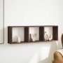 Armario de pared madera ingeniería marrón roble 100x16x30 cm en Estanterías | Comprar online en Foru.es