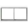 Armario de pared madera de ingeniería gris Sonoma 60x16x30 cm en Estanterías | Comprar online en Foru.es