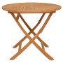 Juego de comedor para jardín 5 piezas madera maciza teca de vidaXL, Conjuntos de jardín - Ref: Foro24-3059580, Precio: 480,66...