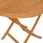 Juego de comedor para jardín 5 piezas madera maciza teca de vidaXL, Conjuntos de jardín - Ref: Foro24-3059580, Precio: 480,66...