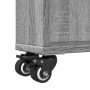 Carrito de almacenaje estrecho madera gris Sonoma 48x13x68 cm en Librerías y estanterías | Comprar online en Foru.es
