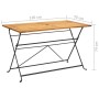 Set de comedor de jardín plegable 5 pzas madera maciza acacia de vidaXL, Conjuntos de jardín - Ref: Foro24-3058155, Precio: 2...