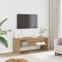Mueble de TV madera de ingeniería roble artisan 100x40x40 cm en Muebles TV | Comprar online en Foru.es