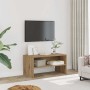Mueble de TV madera de ingeniería roble artesanal 80x40x40 cm en Muebles TV | Comprar online en Foru.es