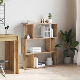 Estantería madera de ingeniería roble artisan 80x24x96 cm en Librerías y estanterías | Comprar online en Foru.es